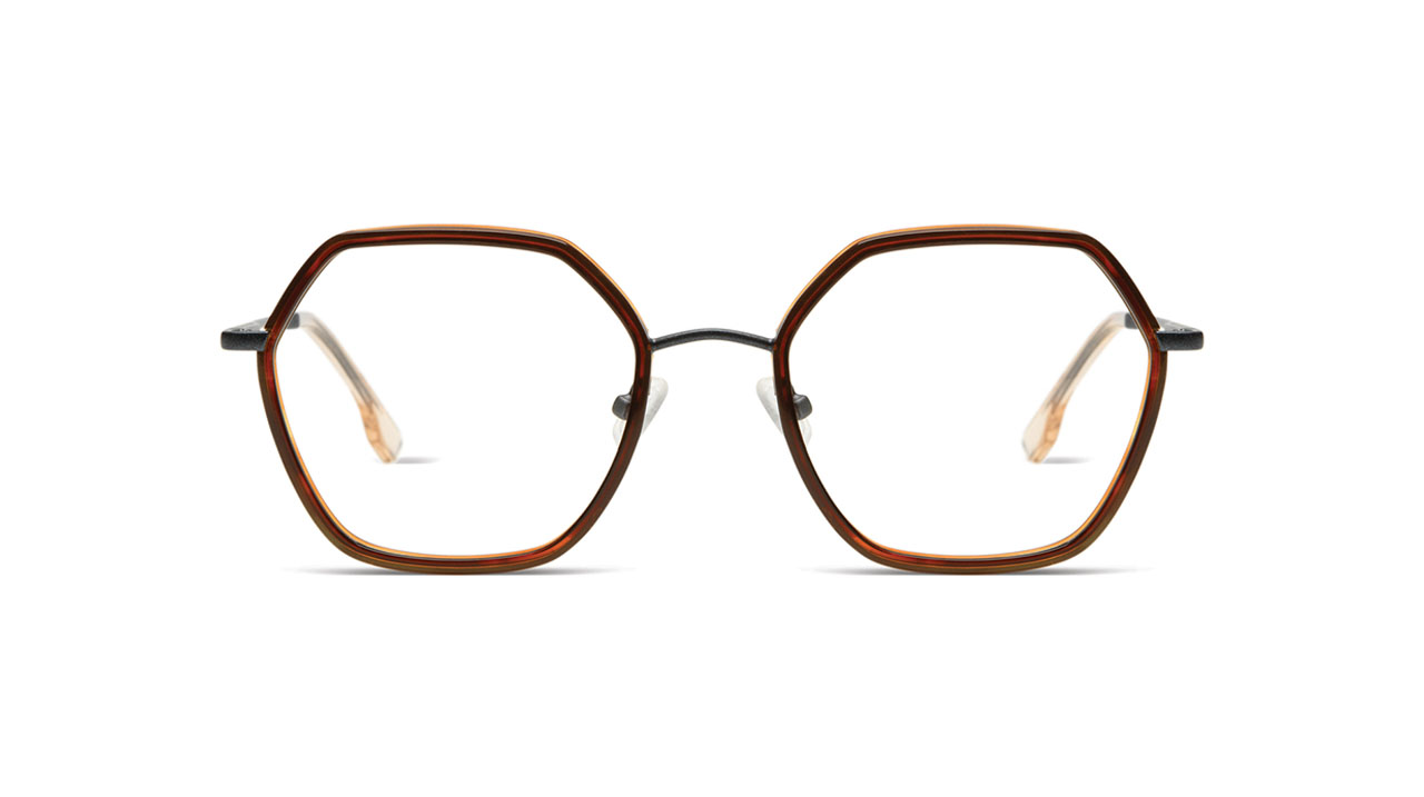 Paire de lunettes de vue Komono The nora couleur brun - Doyle