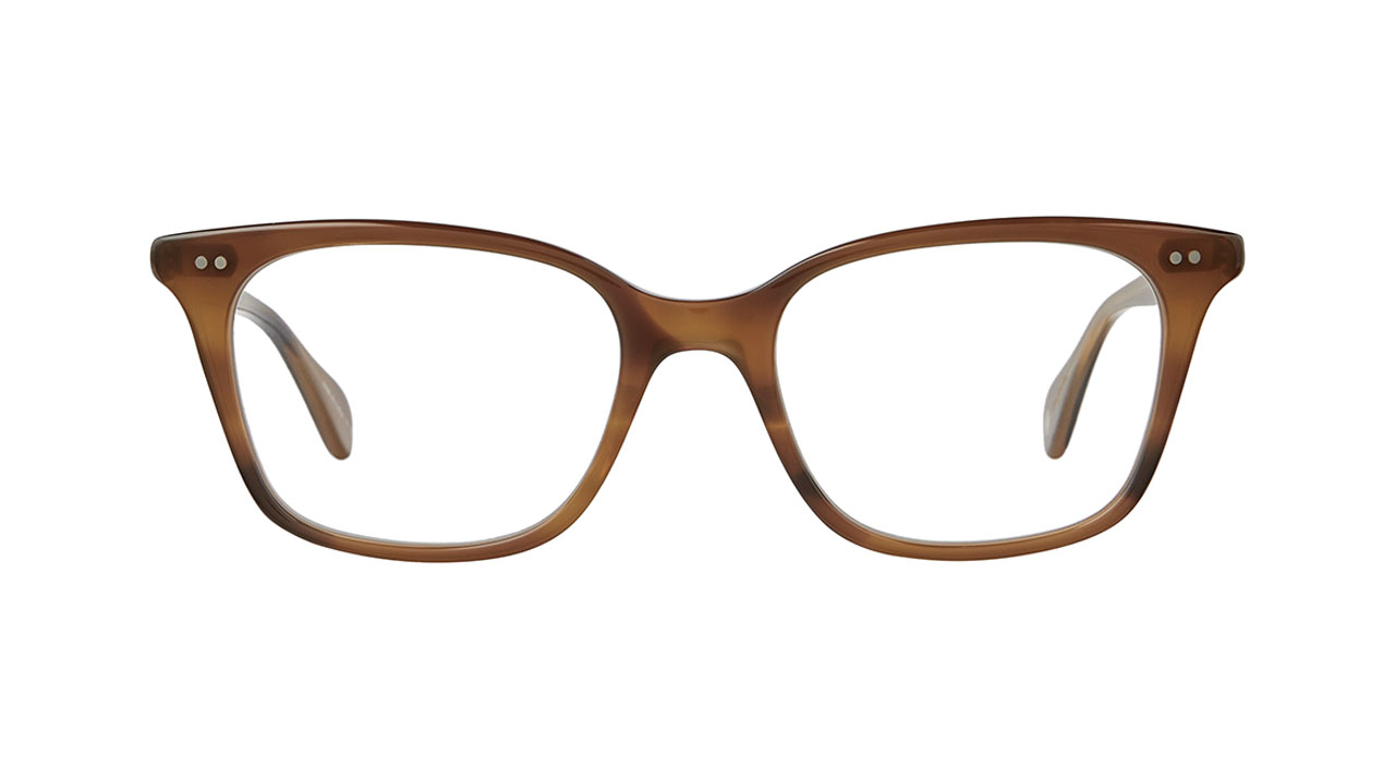 Paire de lunettes de vue Garrett-leight Monarch couleur brun - Doyle
