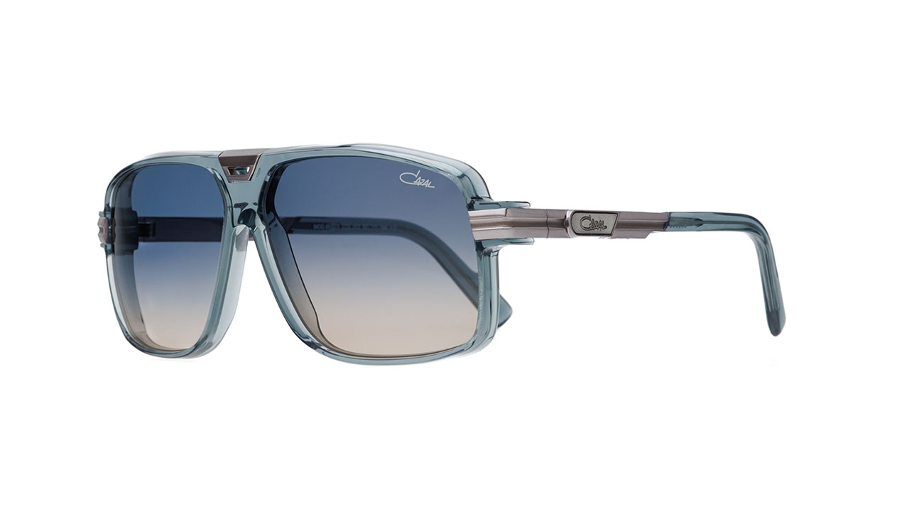 Paire de lunettes de soleil Cazal 6032/3 /s couleur bleu - Côté à angle - Doyle