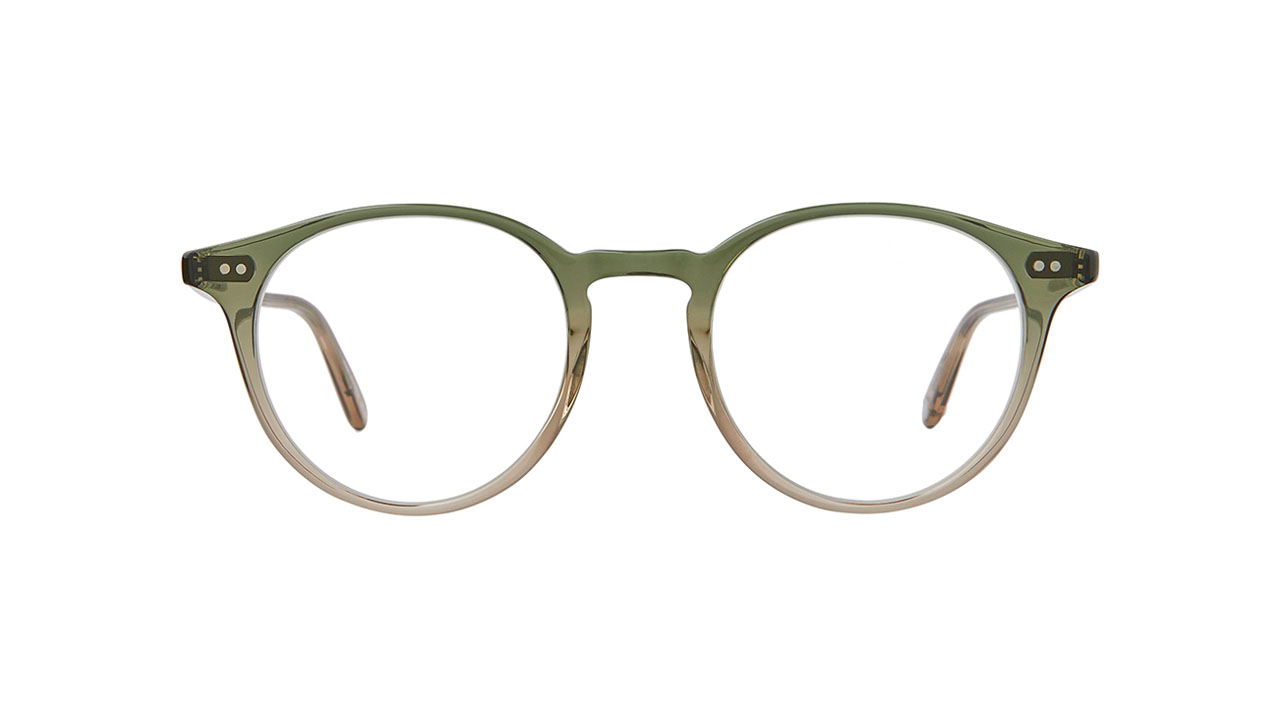 Paire de lunettes de vue Garrett-leight Clune couleur vert - Doyle