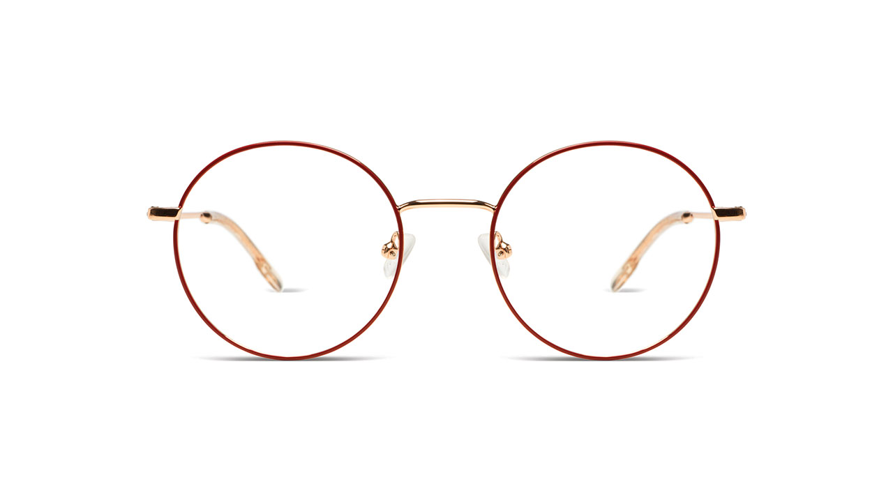 Paire de lunettes de vue Komono The jude couleur rouge - Doyle