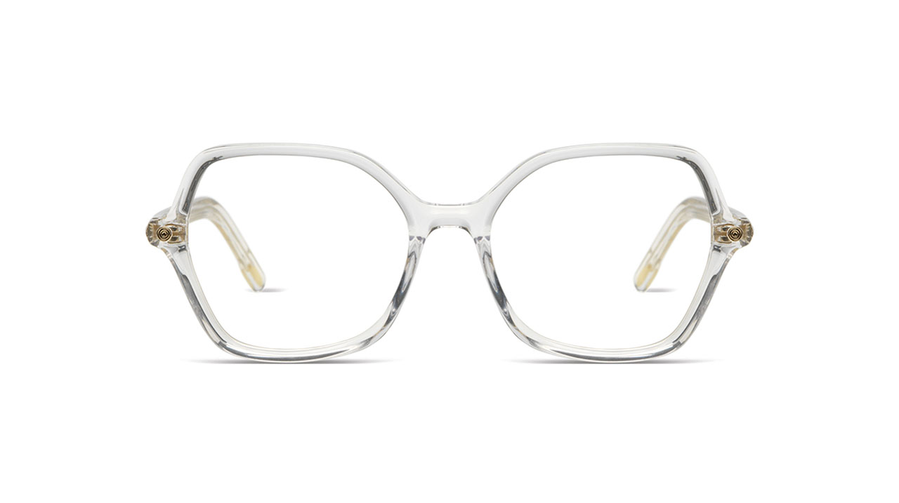 Paire de lunettes de vue Komono The tanya couleur cristal - Doyle