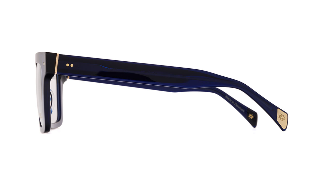 Paire de lunettes de vue William-morris Finn couleur bleu - Côté droit - Doyle