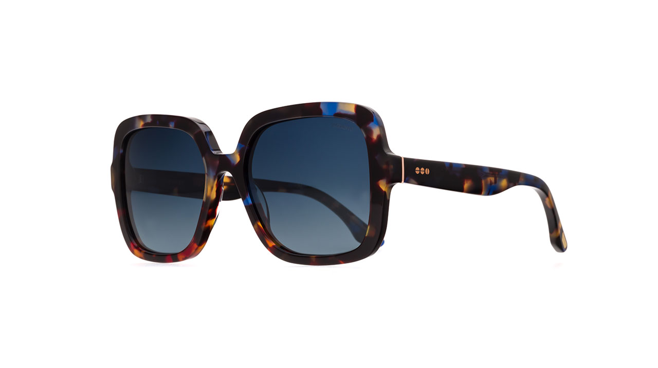Paire de lunettes de soleil Komono The miley /s couleur brun - Côté à angle - Doyle