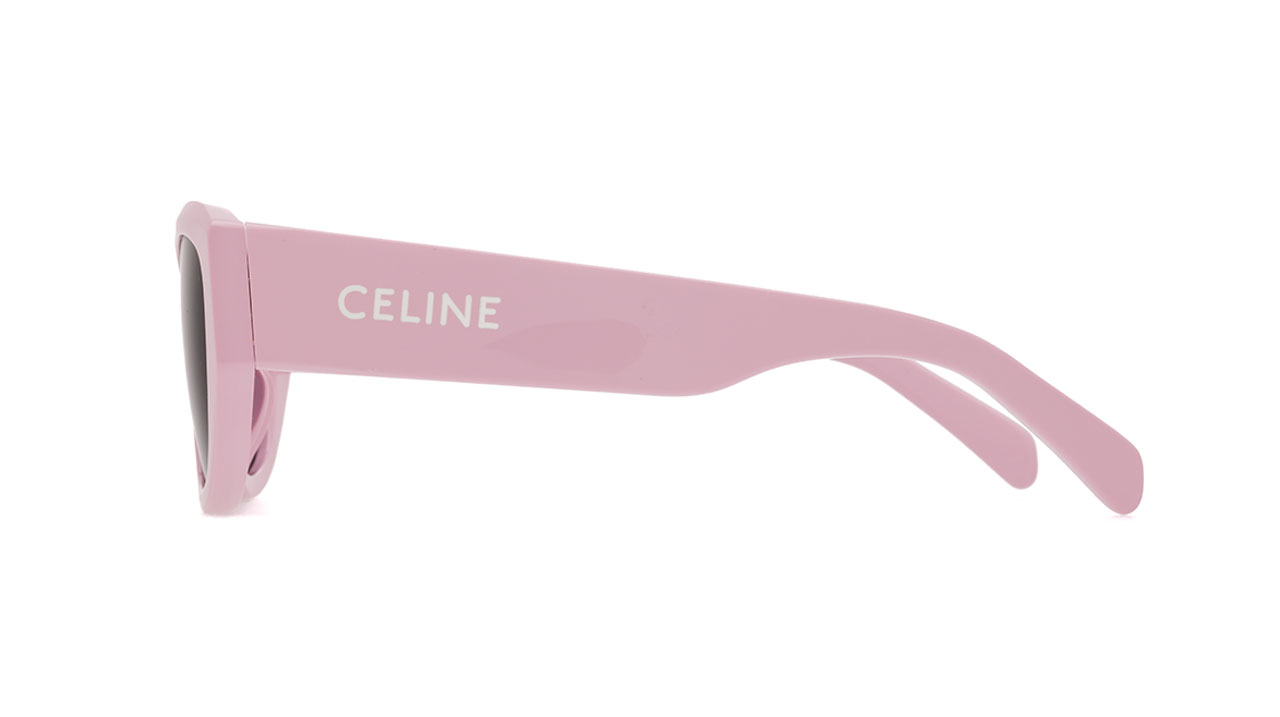 Paire de lunettes de soleil Celine-paris Cl40278u /s couleur rose - Côté droit - Doyle
