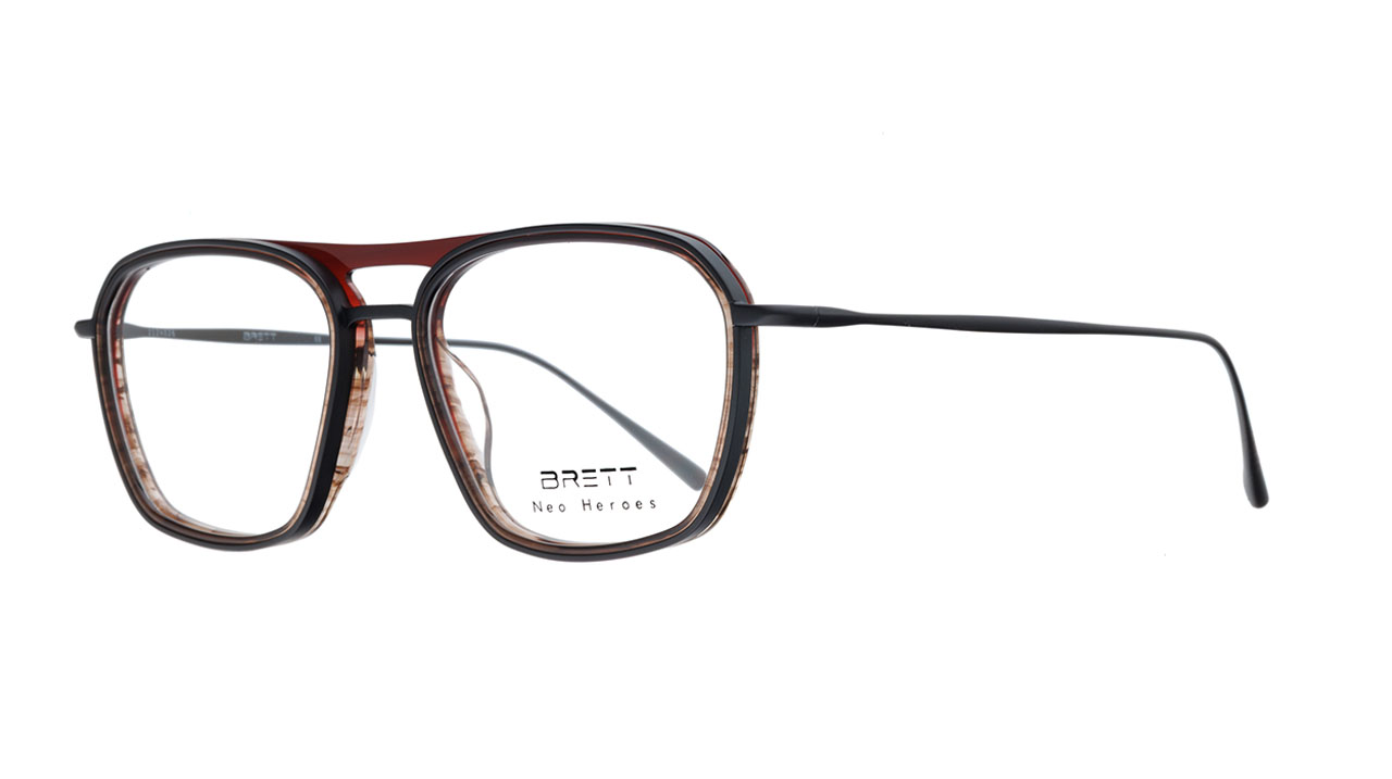 Glasses Brett Wyatt, burgundy colour - Doyle