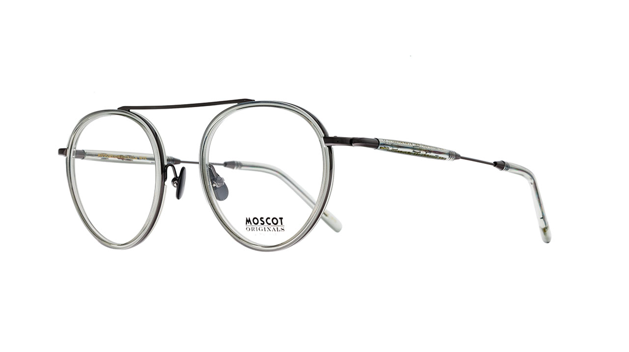 Paire de lunettes de vue Moscot Pupik couleur n/d - Côté à angle - Doyle