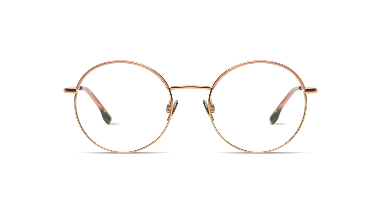 Paire de lunettes de vue Komono The ida couleur or rose - Doyle