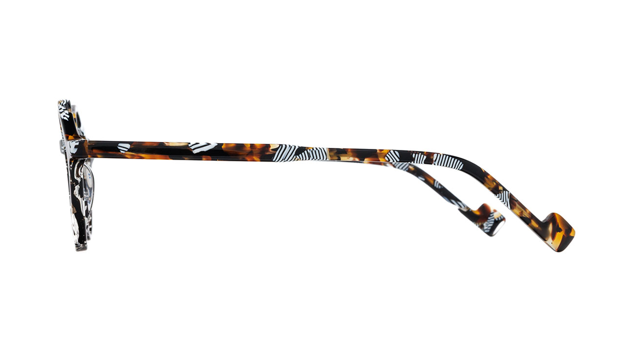 Paire de lunettes de vue Dutz Dz2320 couleur noir - Côté droit - Doyle