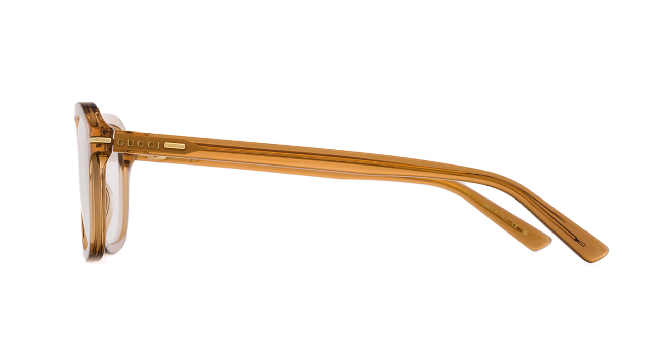 Paire de lunettes de vue Gucci Gg1446o couleur brun - Côté droit - Doyle