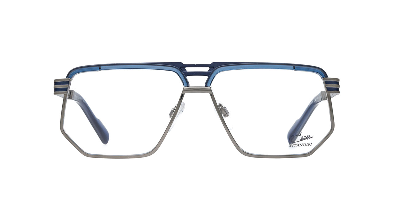 Paire de lunettes de vue Cazal 7107 couleur bleu - Doyle