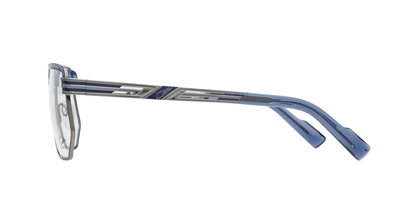 Paire de lunettes de vue Cazal 7107 couleur bleu - Côté droit - Doyle