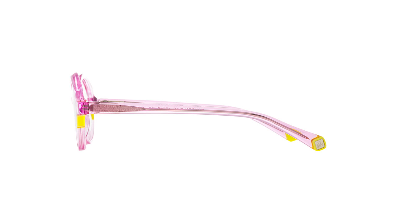 Paire de lunettes de vue Jf-rey Bonbon couleur rose - Côté droit - Doyle