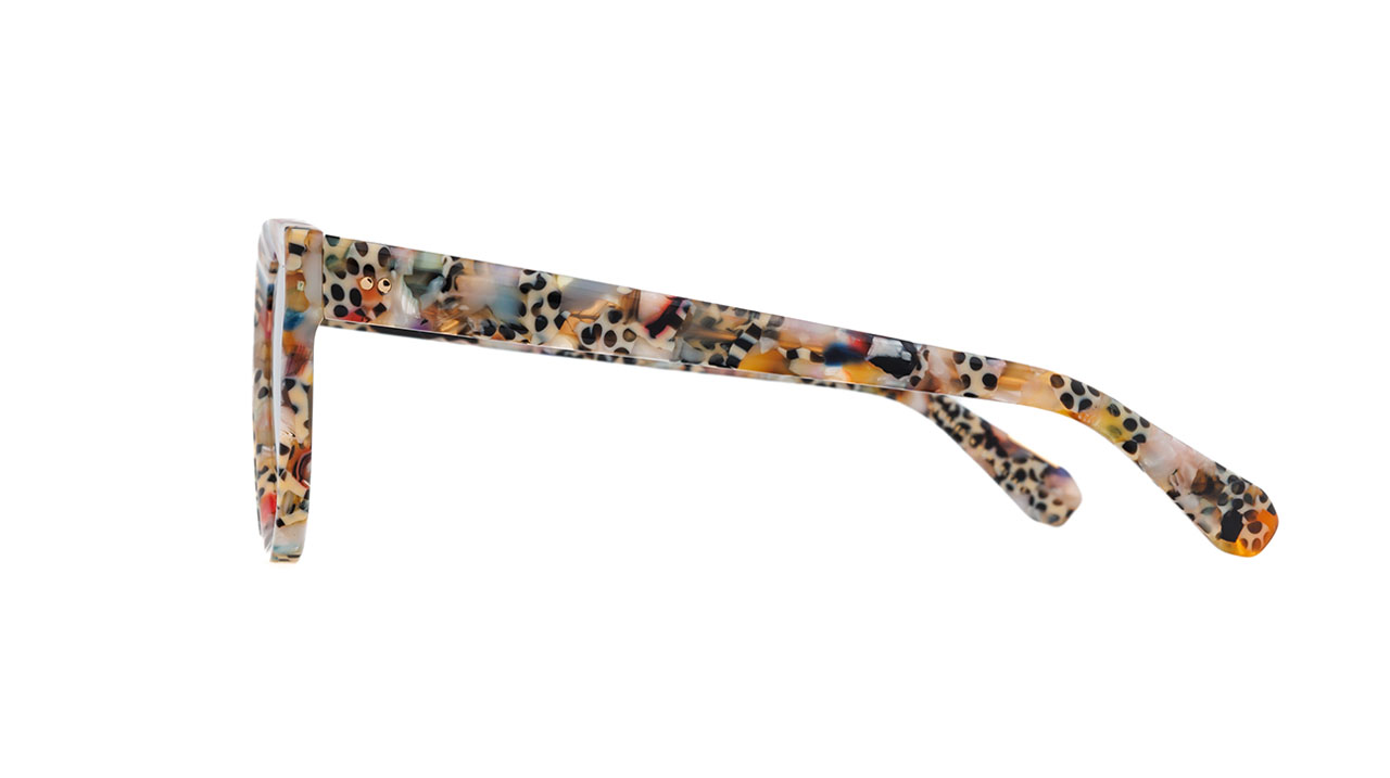 Paire de lunettes de soleil Krewe Ellie /s couleur brun - Côté droit - Doyle