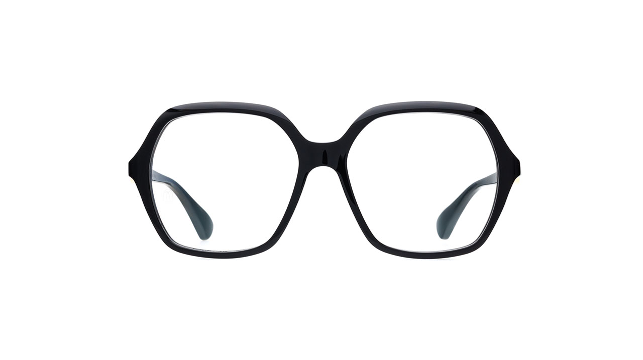 Paire de lunettes de vue Cartier Ct0492o couleur noir or - Doyle