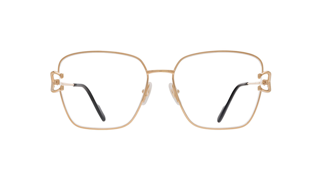 Paire de lunettes de vue Cartier Ct0486o couleur noir or - Doyle
