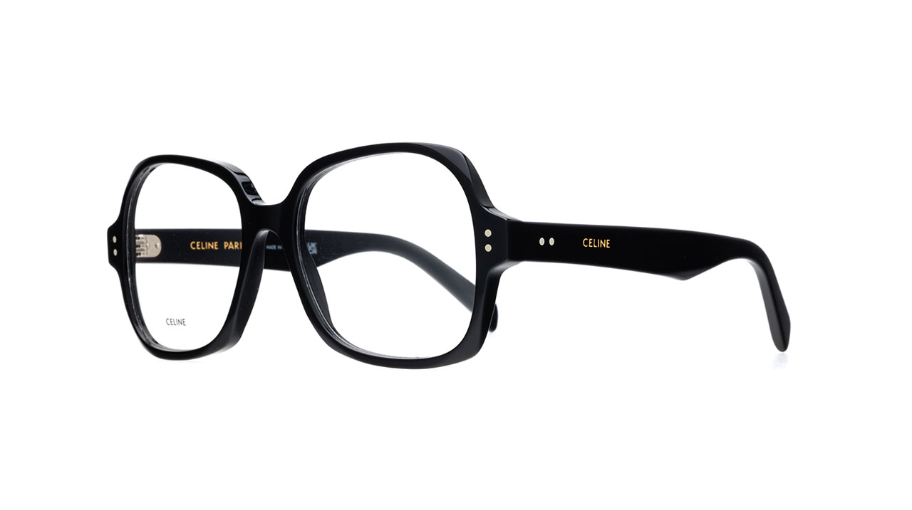 Paire de lunettes de vue Celine-paris Cl50148i couleur noir - Côté à angle - Doyle
