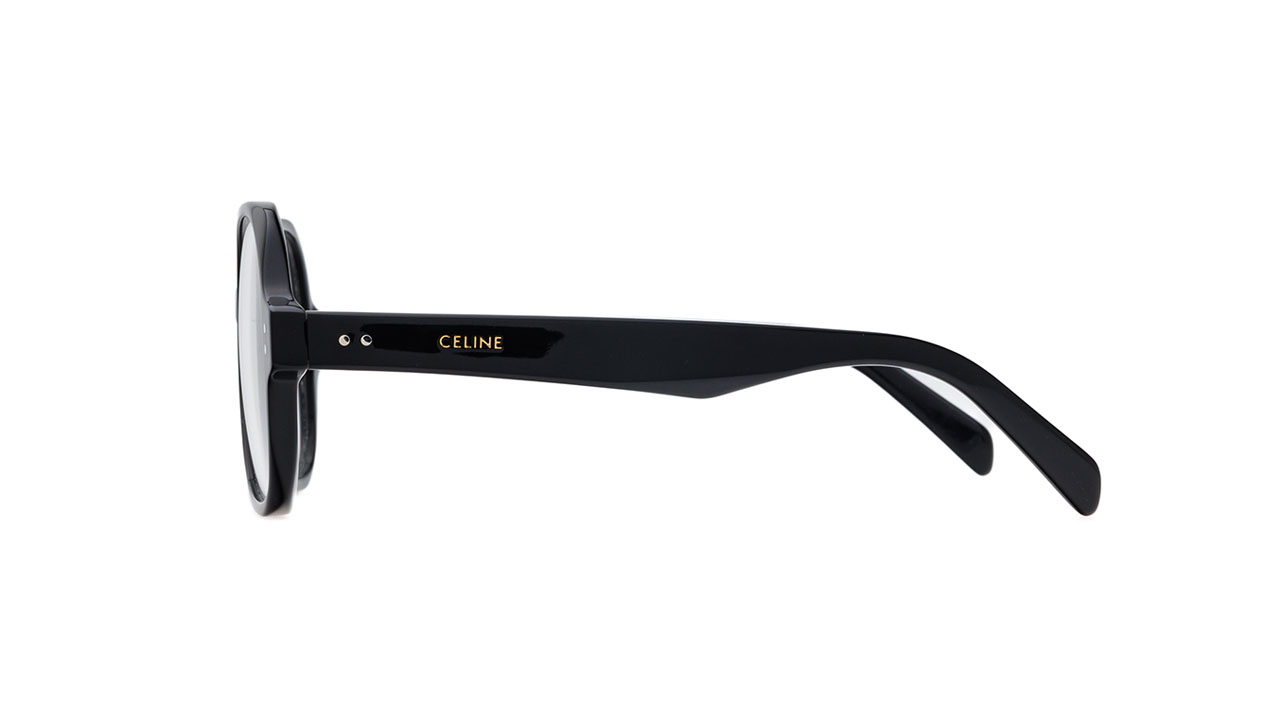Paire de lunettes de vue Celine-paris Cl50148i couleur noir - Côté droit - Doyle