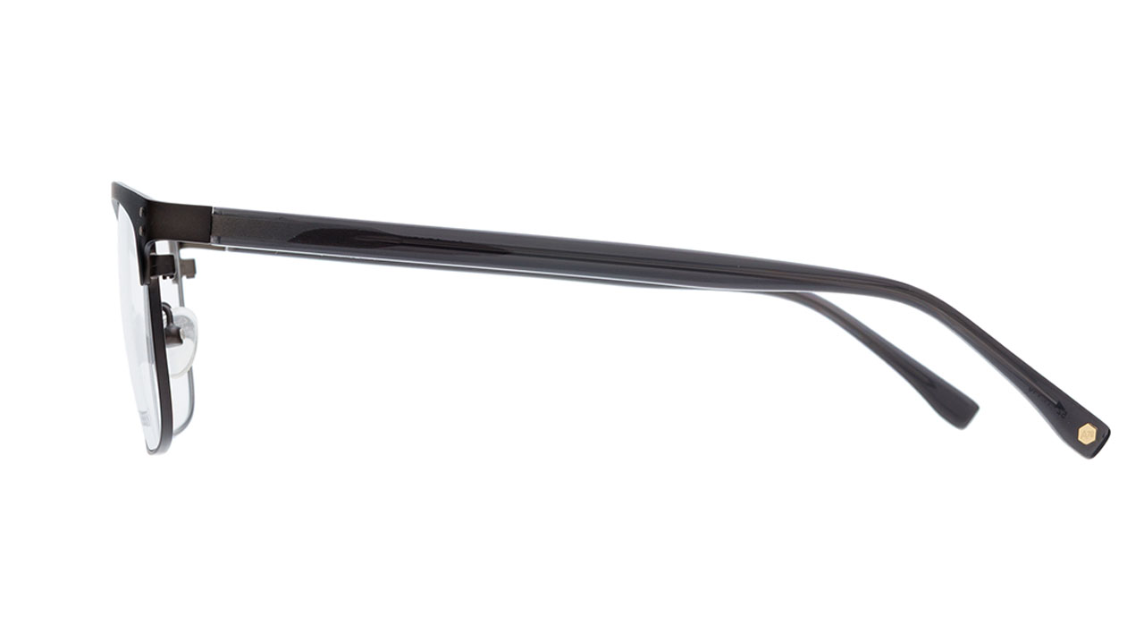 Paire de lunettes de vue Atelier-78 Anvers couleur graphite - Côté droit - Doyle