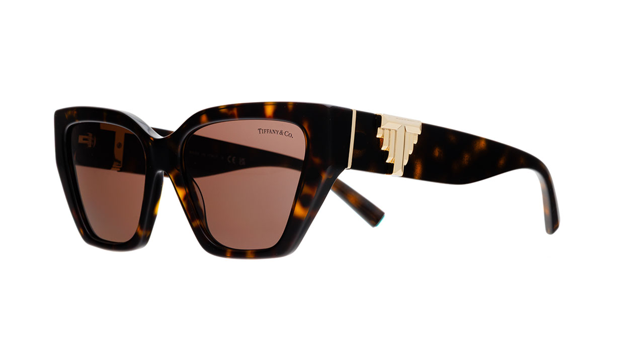 Paire de lunettes de soleil Tiffany-co Tf4218 /s couleur n/d - Côté à angle - Doyle