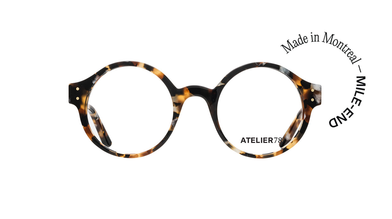 Glasses Atelier-78 Mile-end, havana colour - Doyle