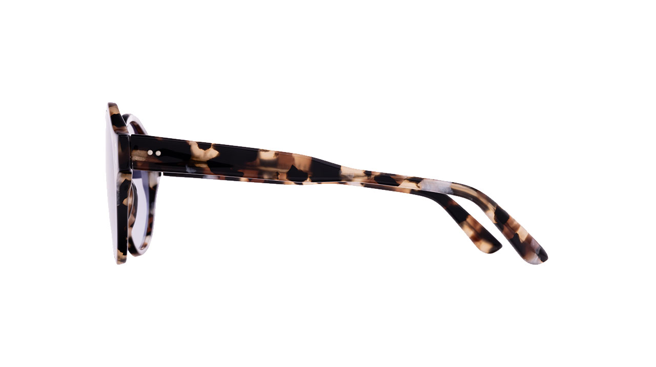 Paire de lunettes de soleil Atelier-78 Mile-end /s couleur havane - Côté droit - Doyle