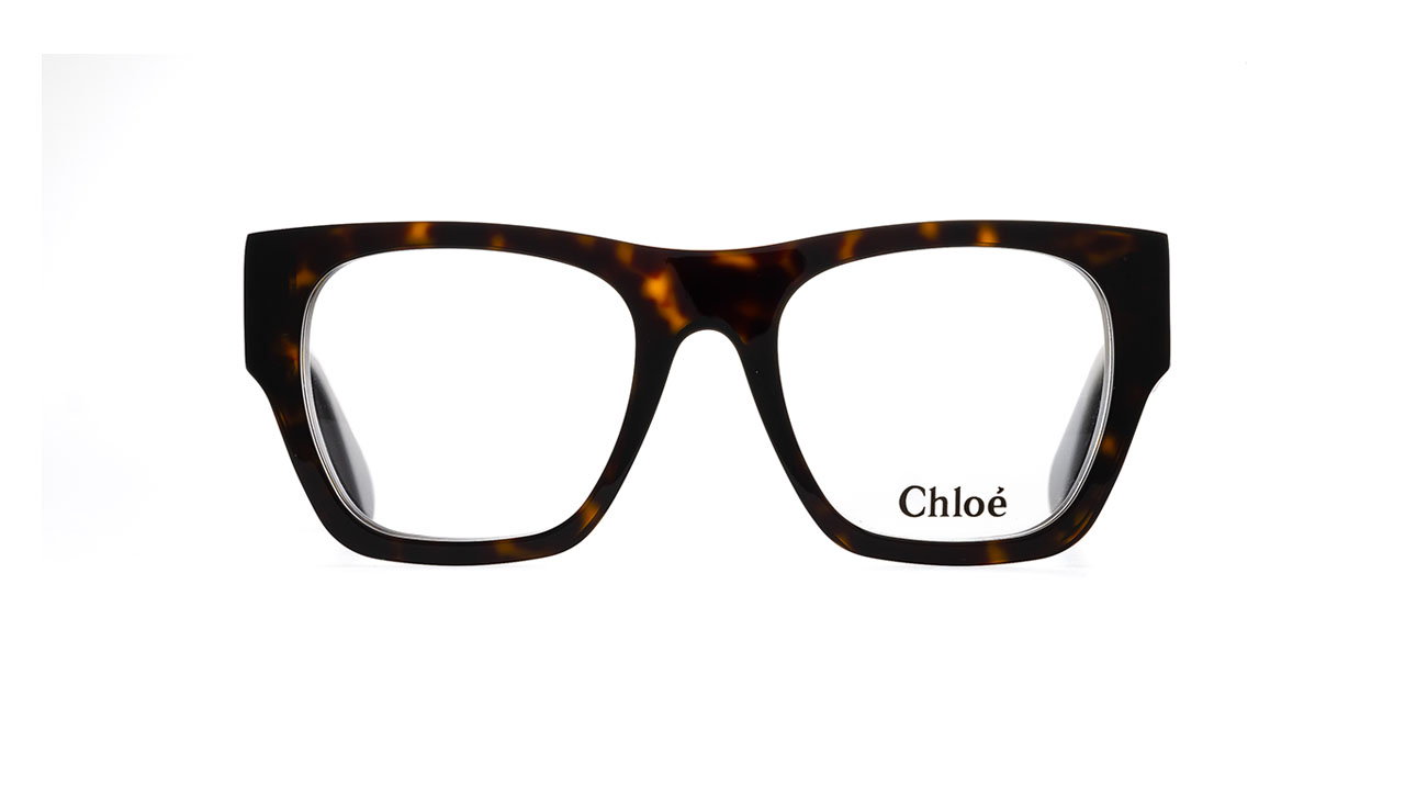 Paire de lunettes de vue Chloe Ch0250o couleur havane - Doyle
