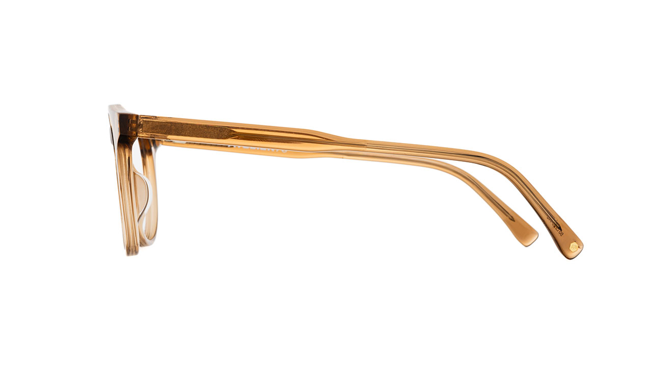 Paire de lunettes de vue Atelier-78 Franzen x couleur sable - Côté droit - Doyle