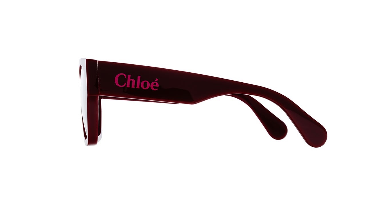 Paire de lunettes de vue Chloe Ch0250o couleur gris - Côté droit - Doyle