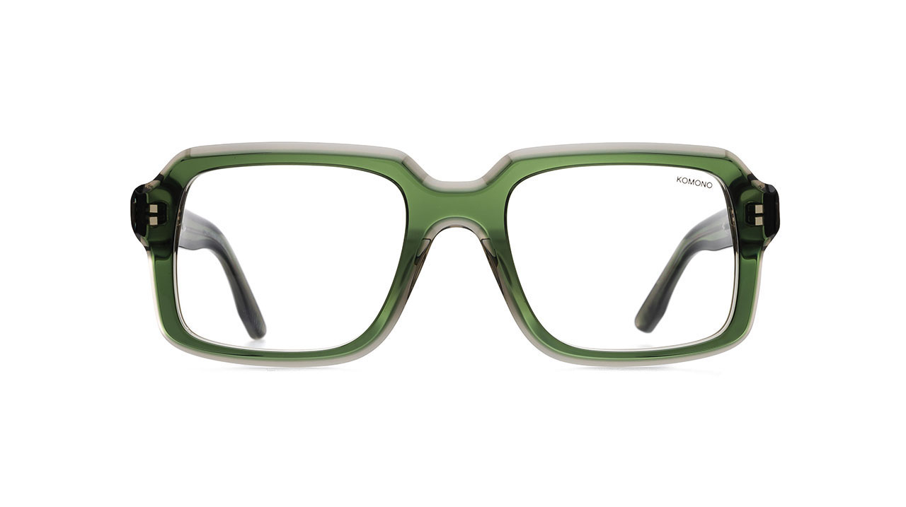 Paire de lunettes de vue Komono The teddy couleur vert - Doyle