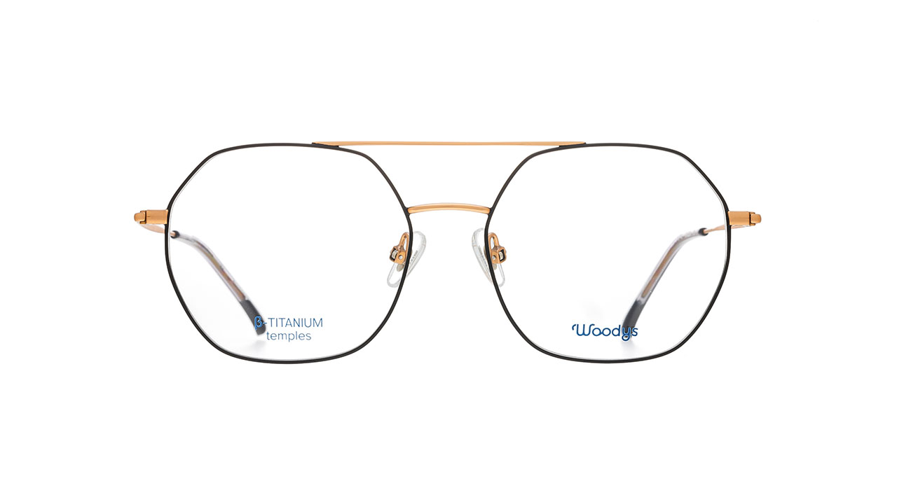 Paire de lunettes de vue Woodys Caslon couleur noir - Doyle