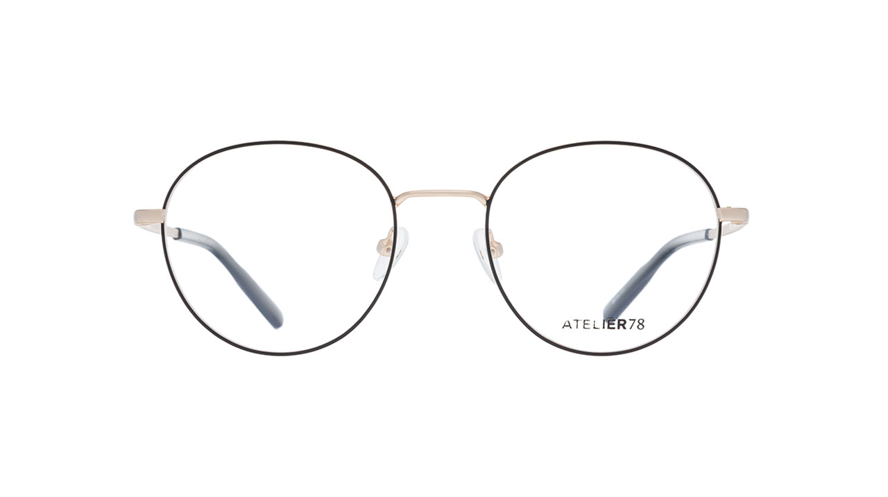 Glasses Atelier-78 Rully l, black gold colour - Doyle