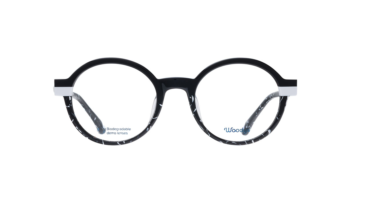 Glasses Woodys Hibis, black colour - Doyle