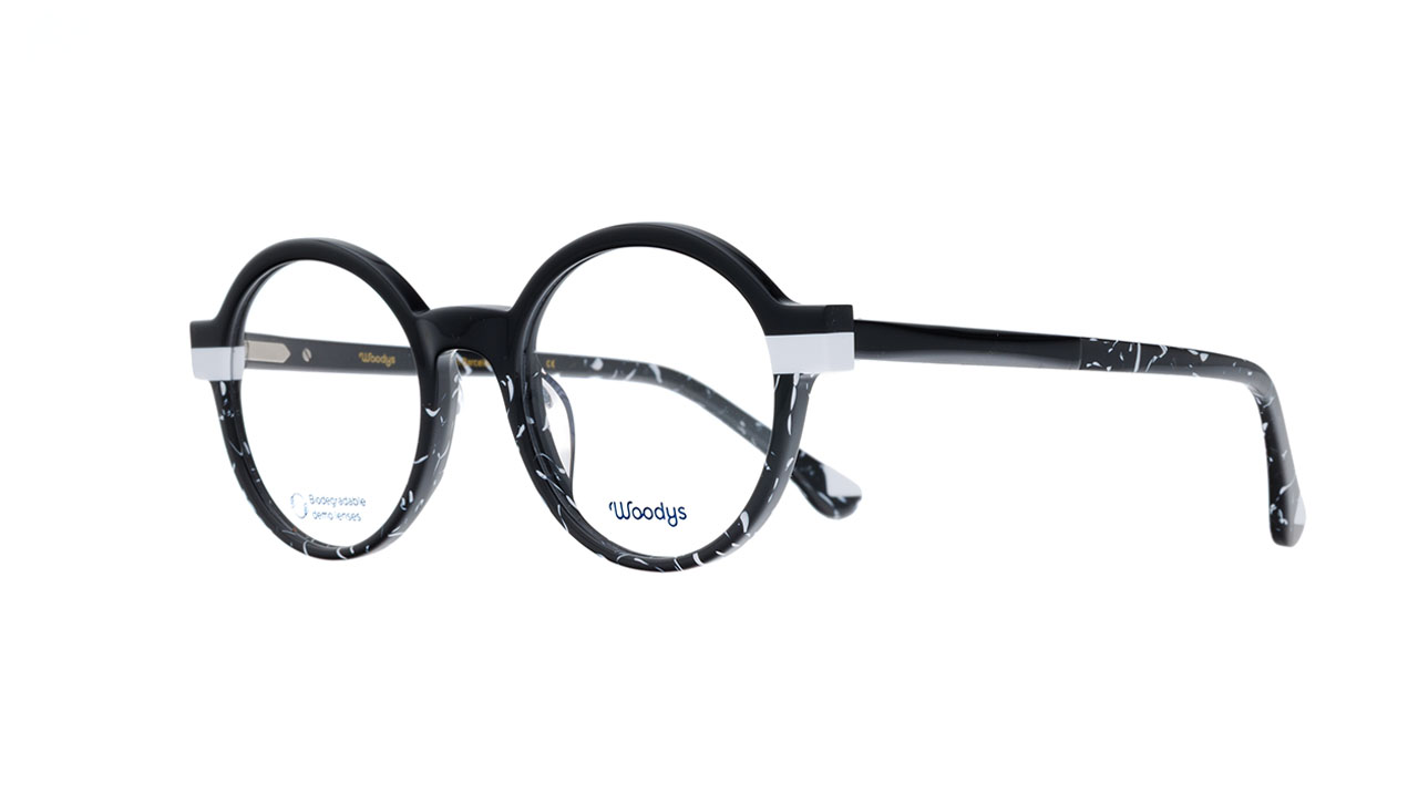 Glasses Woodys Hibis, black colour - Doyle