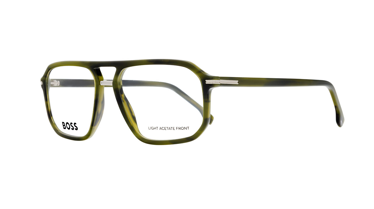 Paire de lunettes de vue Hugo-boss 1728 couleur n/d - Côté à angle - Doyle