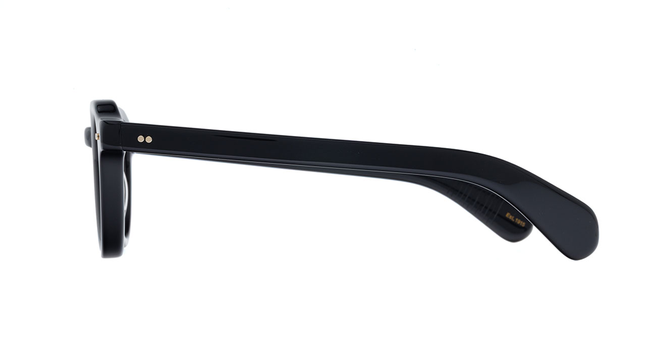Paire de lunettes de vue Moscot Baitsim couleur noir - Côté droit - Doyle