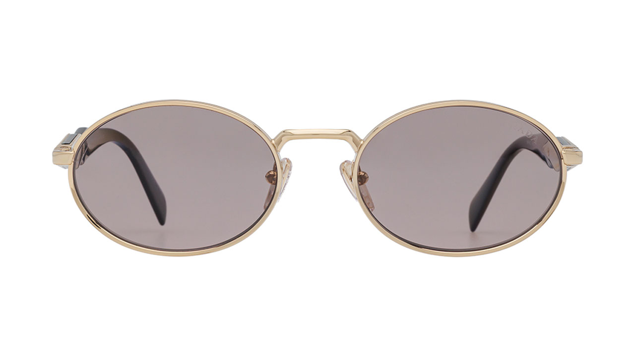 Paire de lunettes de soleil Prada Pr65z /s couleur or - Doyle