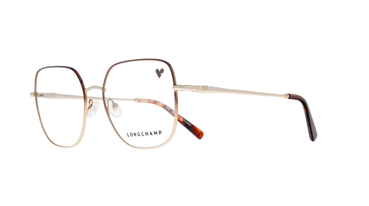 Paire de lunettes de vue Longchamp Lo2167 couleur n/d - Côté à angle - Doyle