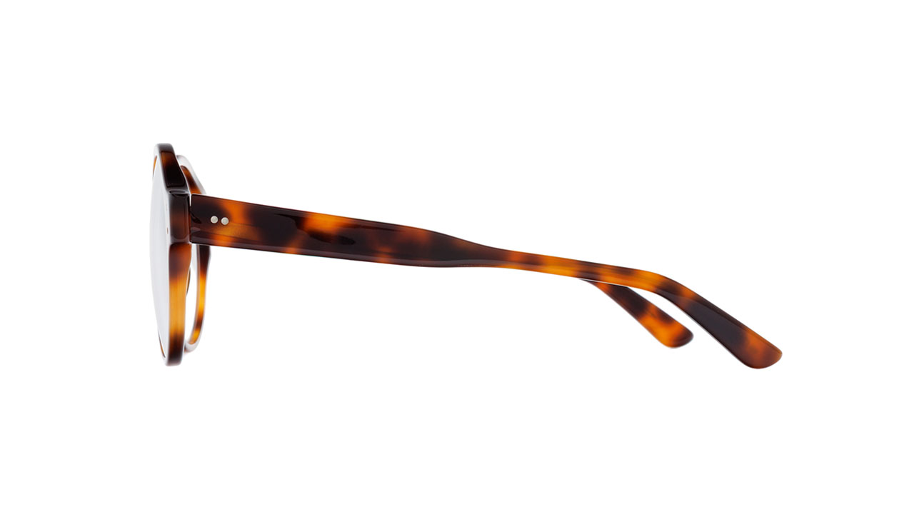 Paire de lunettes de vue Atelier-78 Mile-end couleur havane - Côté droit - Doyle