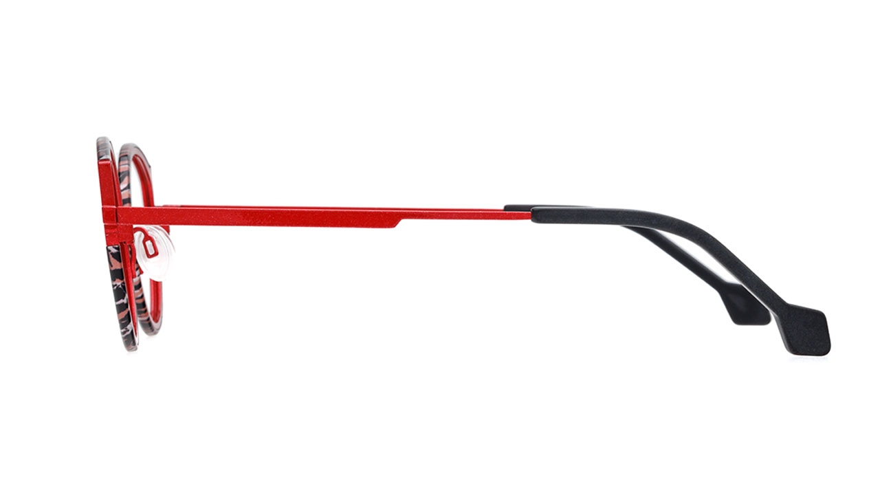 Paire de lunettes de vue Matttew Apostrophe couleur rouge - Côté droit - Doyle