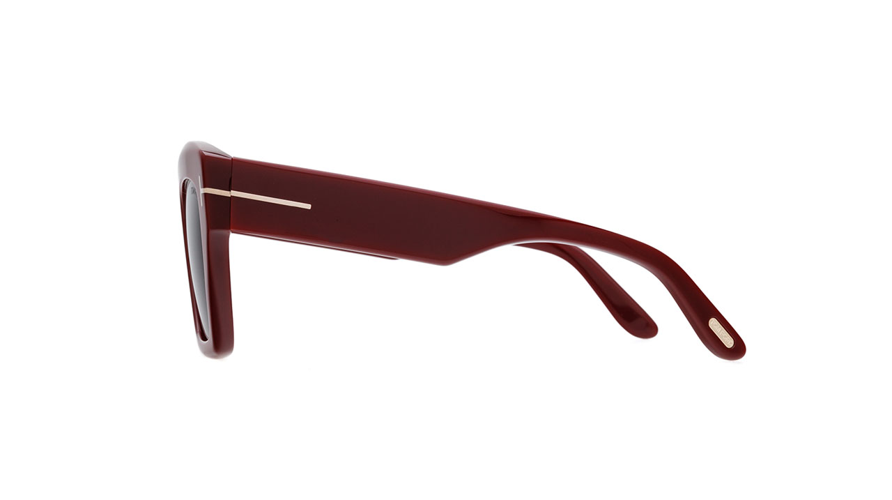 Paire de lunettes de soleil Tom-ford Tf1191 /s couleur bordeaux - Côté droit - Doyle