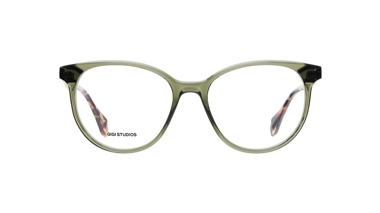 Paire de lunettes de vue Gigi-studios Valerie couleur vert - Doyle