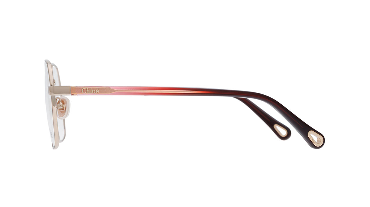 Glasses Chloe Ch0268o, rose gold colour - Doyle