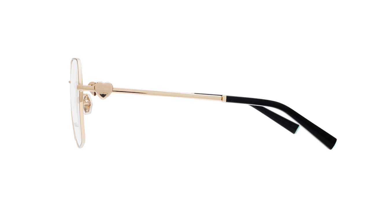 Paire de lunettes de vue Tiffany-co Tf1165bd couleur or - Côté droit - Doyle