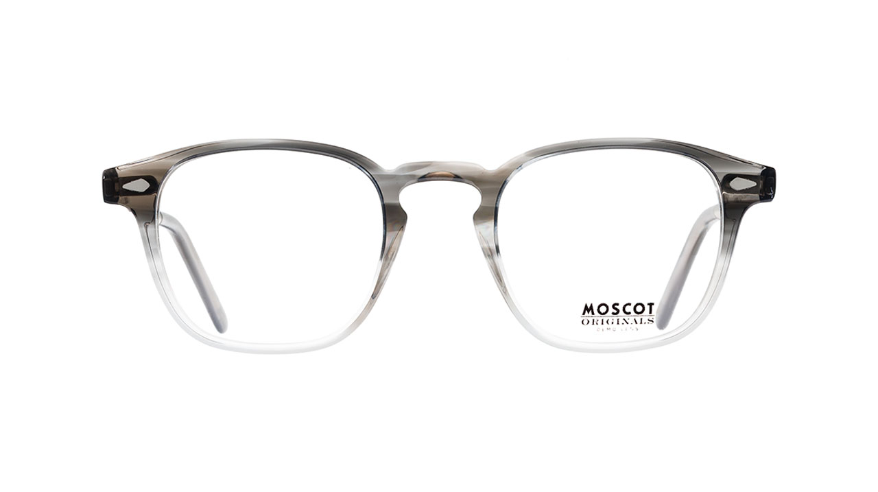 Paire de lunettes de vue Moscot Genug couleur gris - Doyle