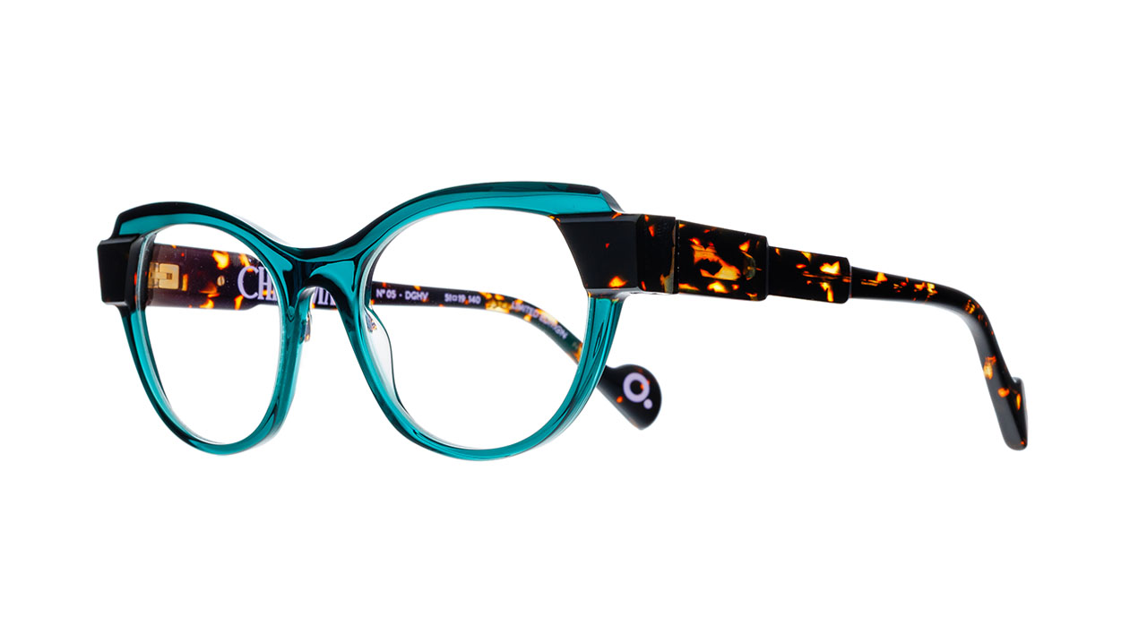 Paire de lunettes de vue Chroma Chr005 couleur n/d - Côté à angle - Doyle