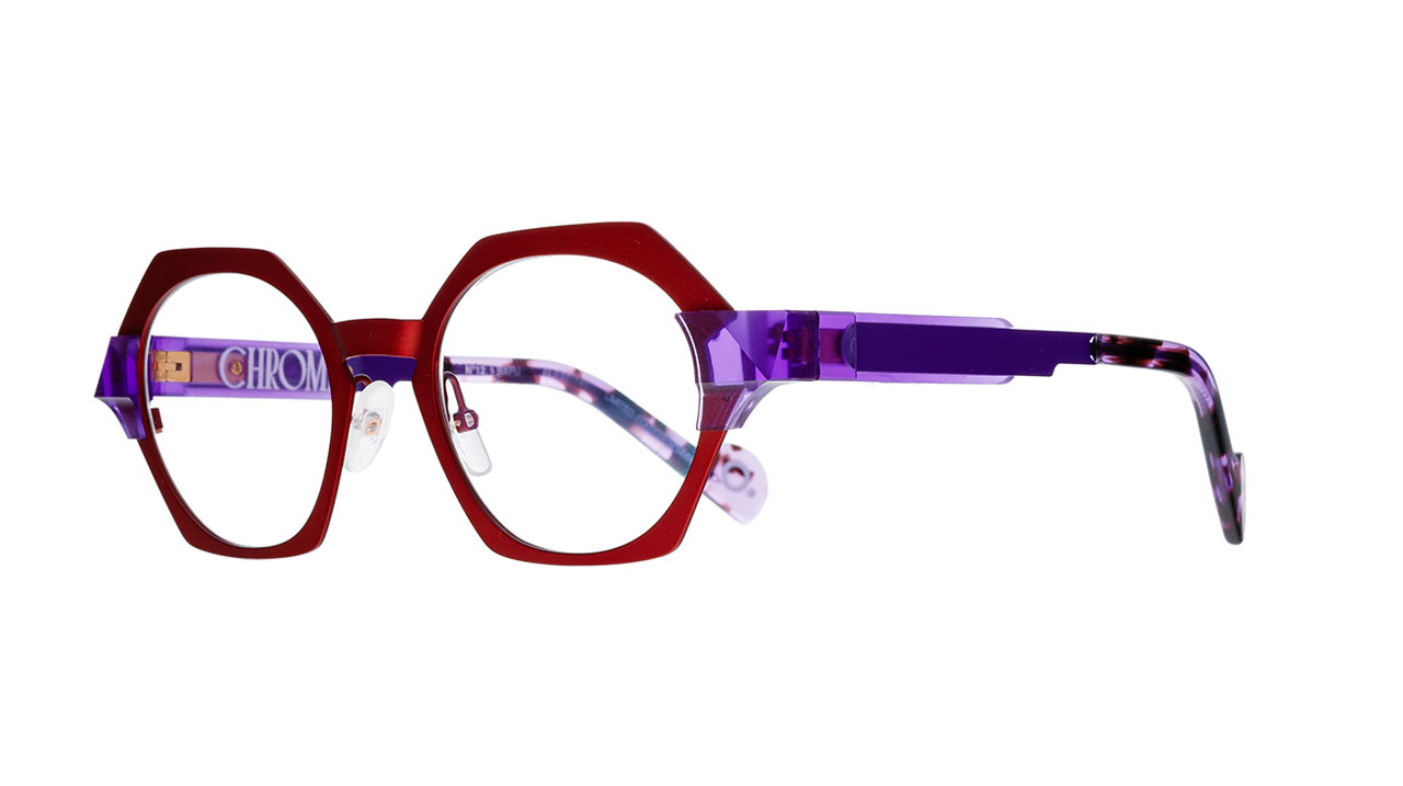 Paire de lunettes de vue Chroma Chr012 couleur n/d - Côté à angle - Doyle