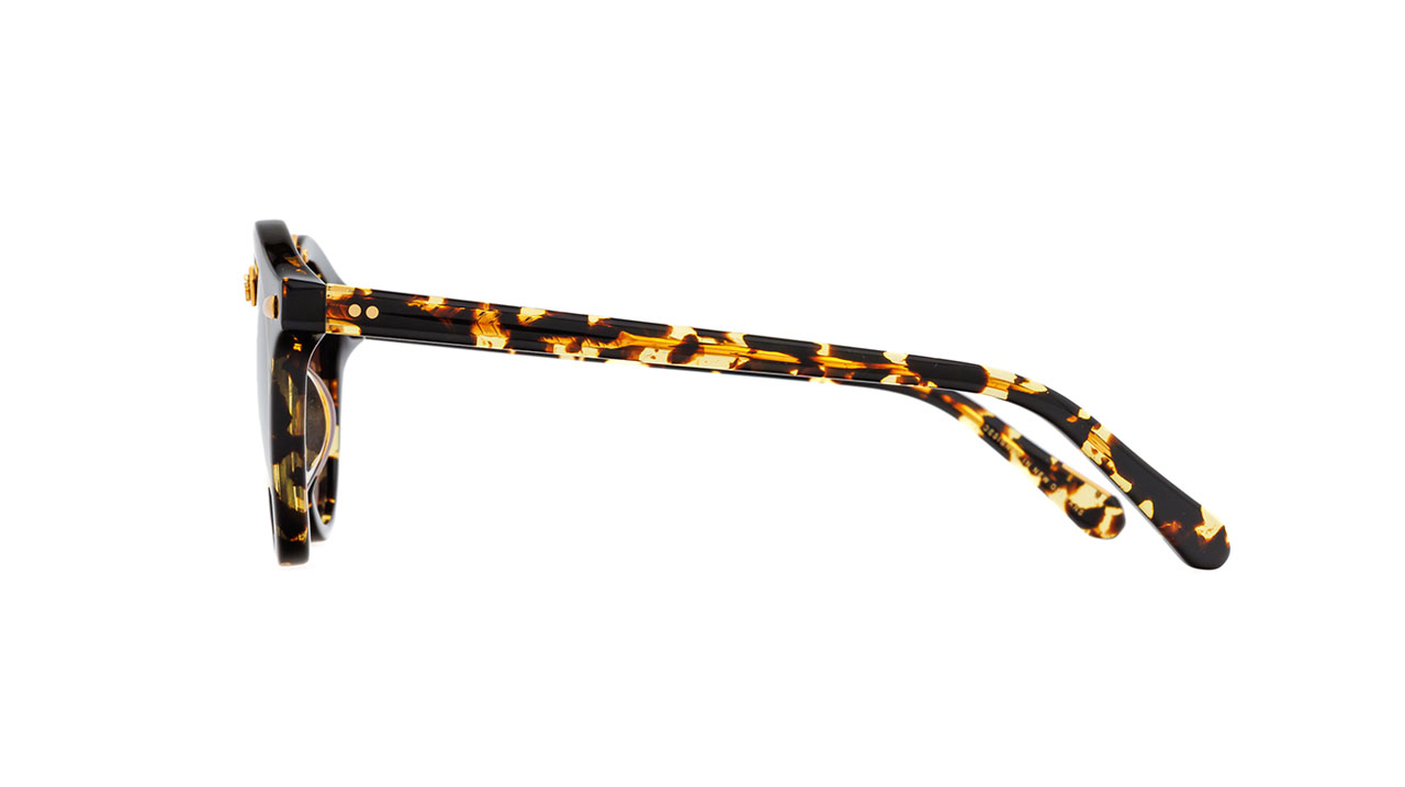 Paire de lunettes de soleil Krewe Stl ii /s couleur havane - Côté droit - Doyle