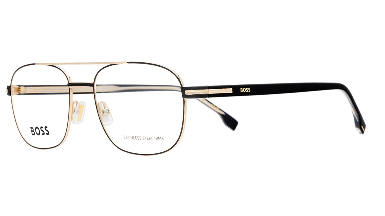 Paire de lunettes de vue Hugo-boss 1756 couleur n/d - Côté à angle - Doyle