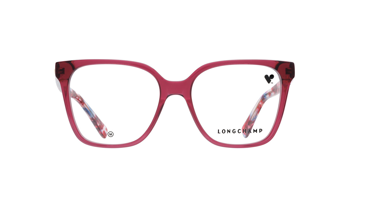 Paire de lunettes de vue Longchamp Lo2765 couleur mauve - Doyle